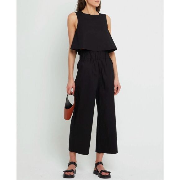 ✨KOURT Black Baggy Crop Sz Large Pants✨ - Picture 4 of 12